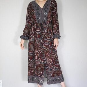 Boho fall dress xxl